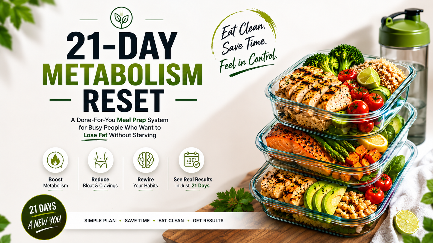 21-Day Transformation Meal Prep Guide