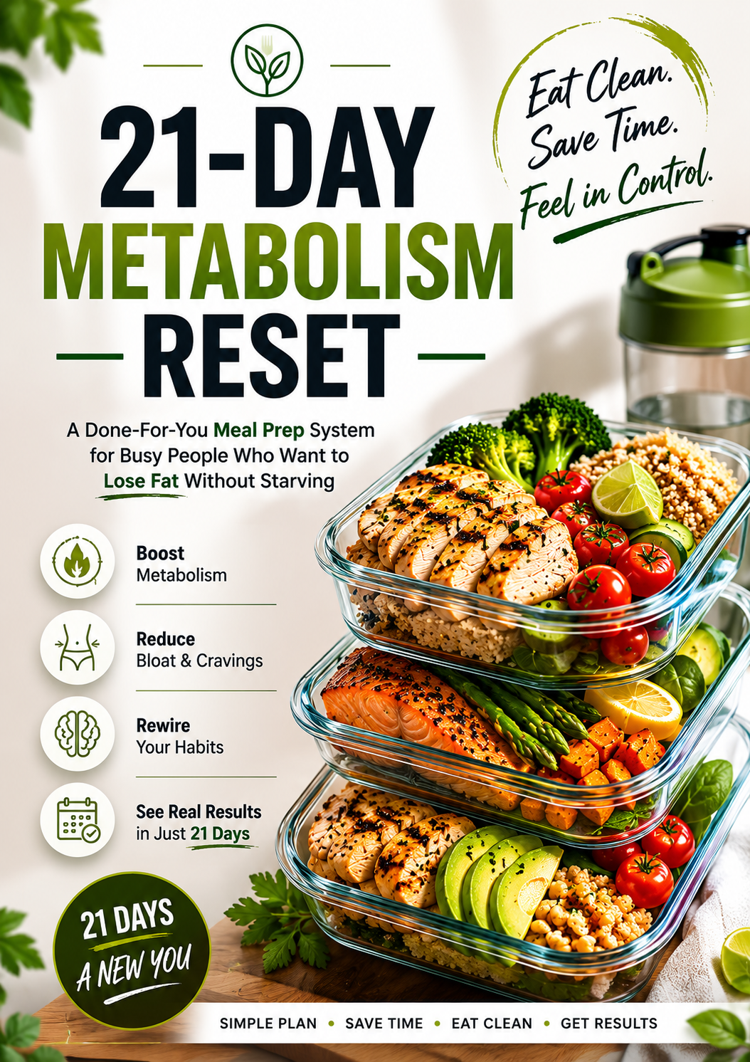 21-Day Transformation Meal Prep Guide
